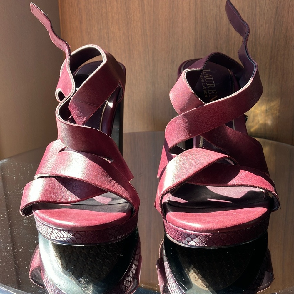 Ralph Lauren Fabia summer heels